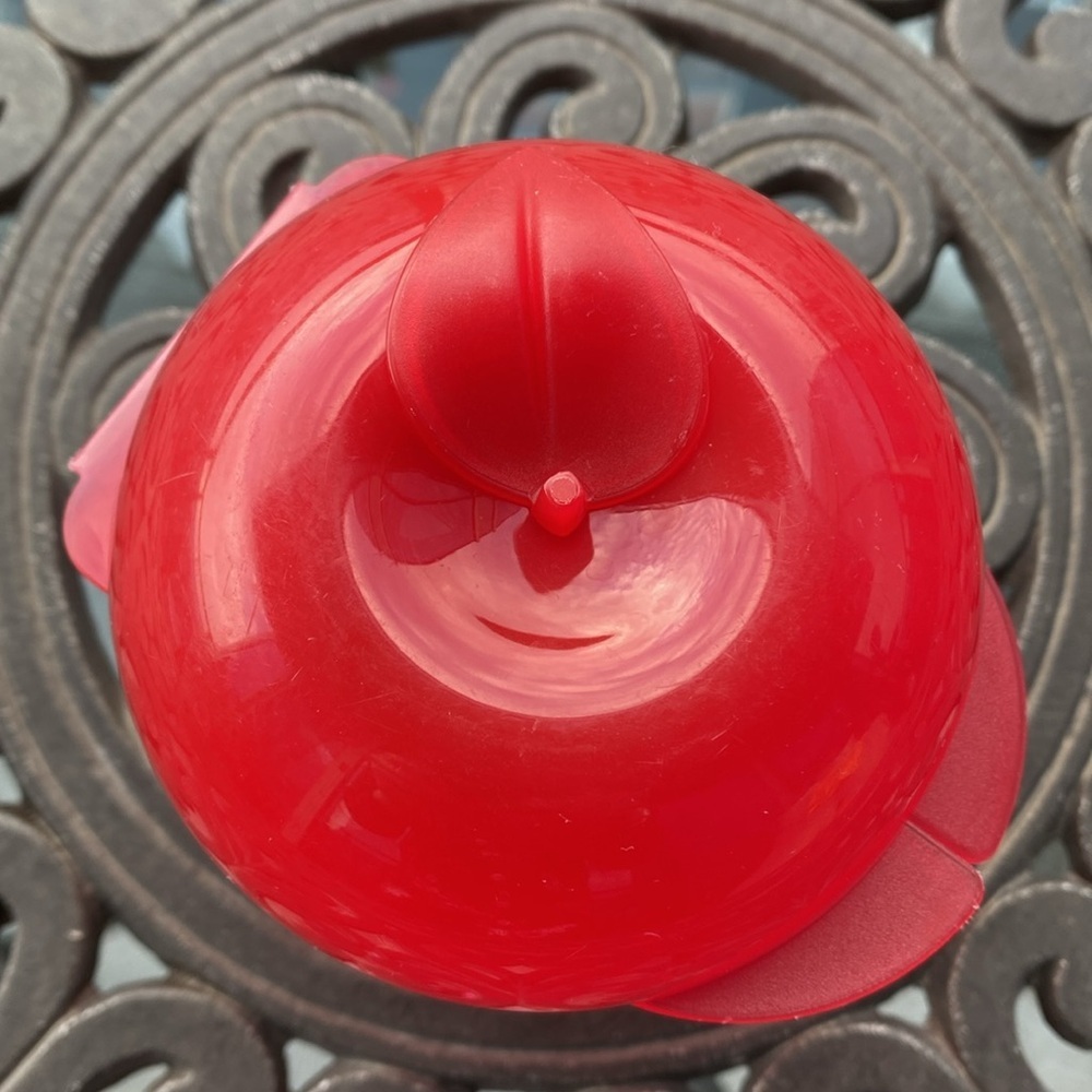 TUPPERWARE - Red Apple Keeper Container - Picture 2 of 9